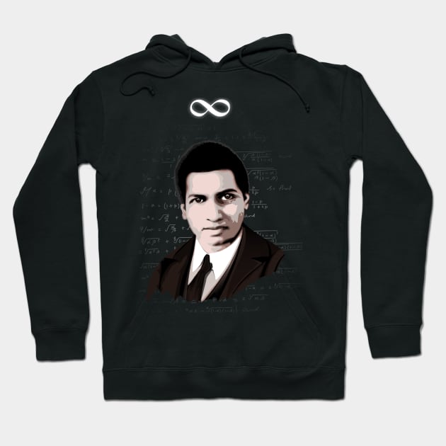 Srinivasa Ramanujan Hoodie by hereticwear